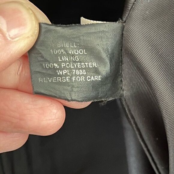 Michael Kors Black Wool Pea Coat Toggle Hood | Size 6 - Picture 9 of 11